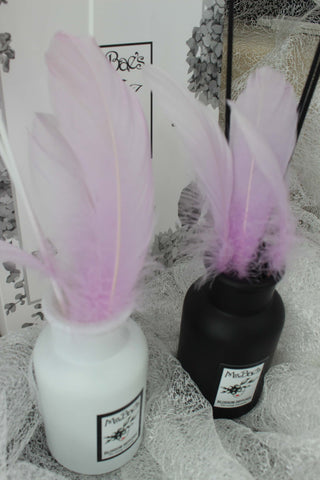 Light Purple Goose Feather Diffuser Set